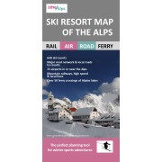 Ski Resort Map of the Alps